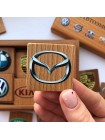 Мемори «Авто эмблемы» в деревянной коробочке купить