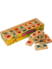 Деревянная развивающая игра «Домино детское, Ягоды» купить