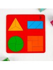 Геометрические головоломки для детей «Веселая геометрия №2» купить