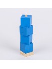 Пирамидка дидактическая с кубиками (Монтессори) купить