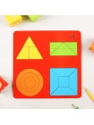 Геометрические головоломки для детей «Веселая геометрия» купить