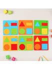 Геометрические головоломки для детей «Веселая геометрия» купить