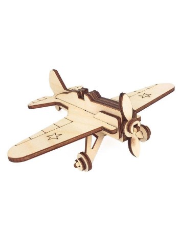 Сборная модель Военный самолет И-16 купить