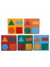Геометрические головоломки для детей Веселая геометрия №1 купить