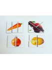 Дидактическая игра разрезные картинки Овощи-2 купить