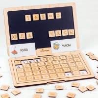 Ноутбук Алфавит (магнитный ноутбук с карточками)