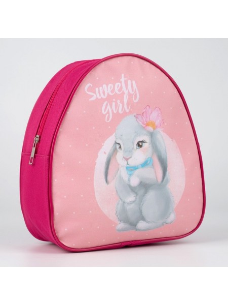Рюкзак детский дошкольный городской для девочки, Sweety girl, 23х20,5 см