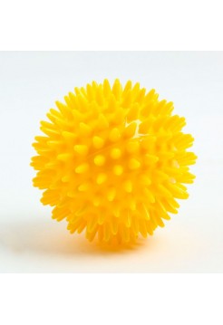 Мяч массажный d = 8см, желтый