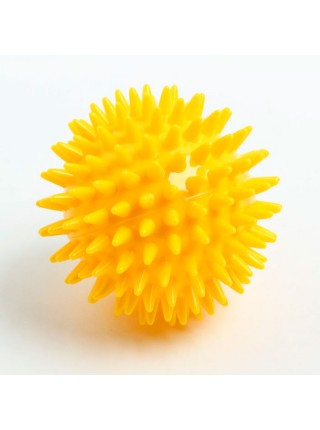 Мяч массажный d = 8см, желтый