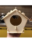 Сборная деревянная модель Домик для птиц купить