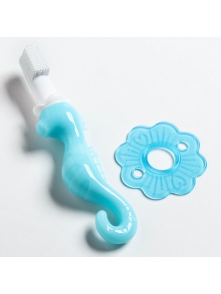 Силиконовая зубная щетка «Морской конёк»