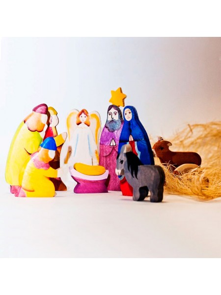Рождество с пастухами (ручная роспись), Сказки дерева 10001