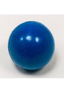 Мяч для метания синий, d 6 см, 130 грамм