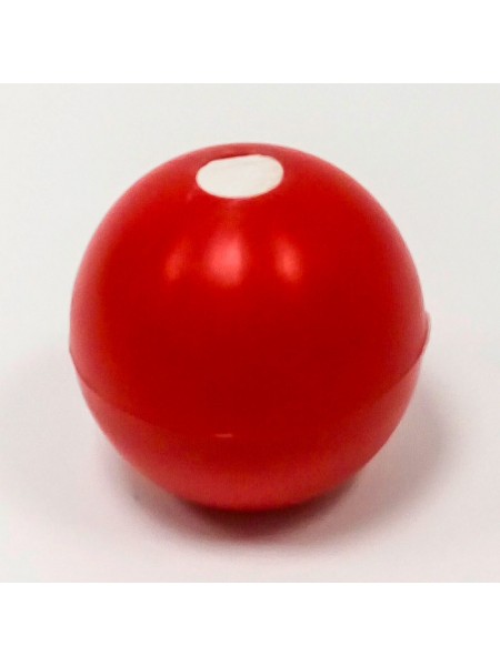 Мяч для метания красный, d 6,5 см, 400 грамм