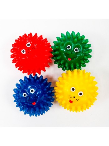 Набор из 4 маленьких ежиков-шариков, d 5 см. купить