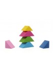 Кубики Цветные треугольники купить