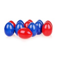 Счётный материал "Яйца", красные/синие, 12 шт. RNToys