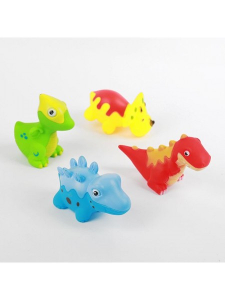 Набор игрушек для ванной «Динозаврики», 4 штуки