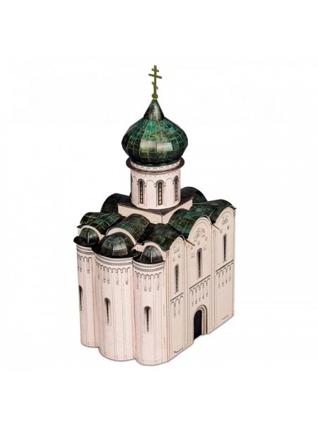 Сборная модель Умная Бумага Церковь Покрова на Нерли XII век