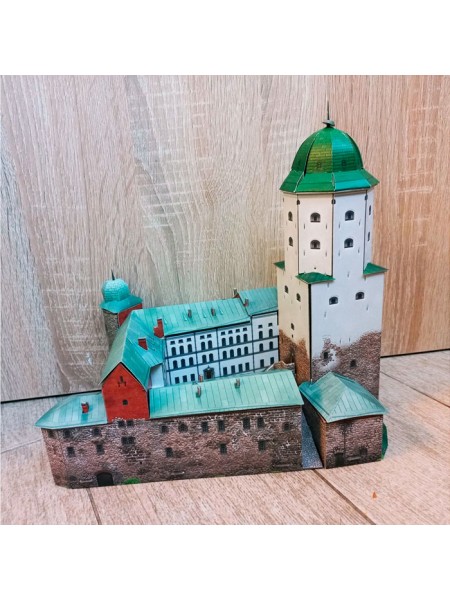 Сборная модель Умная Бумага Выборгский замок