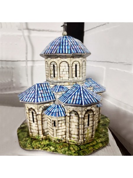 Сборная модель Церковь Кветера, Умная бумага 3D пазл 
