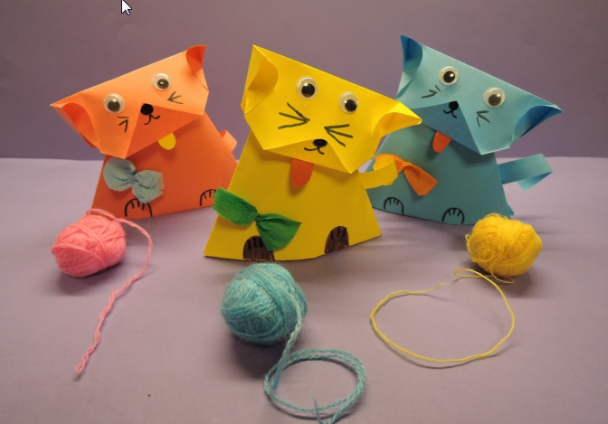Развитие ребенка с помощью оригами